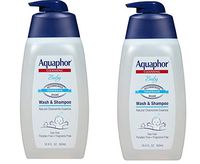 Aquaphor Baby Wash and Shampoo - Mild, Tear-free 2-in-1 Solution for Babyâ€s Sensitive Skin - 16.9 fl. oz. Pump, 2 Pack