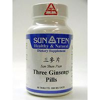 Sun Ten - Three Ginsengs Pills 60 tabs