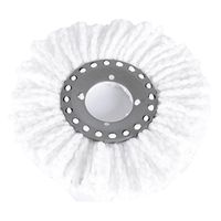Gilroy Replacement 360 Rotating Head Easy Magic Microfiber Spinning Floor Cloth Mop Head