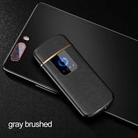 Studyset USB Electronic Lighter Electric Dual Flameless Lighter Torch Rechargeable Windproof Cigarette Lighter