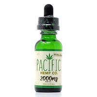 Peppermint Hemp Oil Drops - Fast Acting Pain Relief Organic Non-GMO Anti Anxiety Stress Relief Essential Oil Drops (2,000mg)