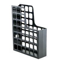 Oxford DecoFile Plastic Magazine File, Black (24466)