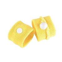 SUPVOX Sickness Wristbands with Acupressure for Kids Pregnant Car Flying Sea Cruise 2 Pairs (Yellow)