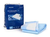 Underpad, McKesson Lite, 23 X 36 Inch Disposable Fluff/Polymer Light Absorbency, UPLT2336V120 - Pack of 10
