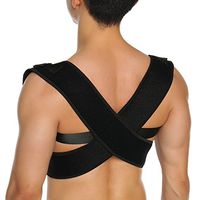 CFR Upper Back Posture Corrector Brace Posture Trainer Adjustable Clavicle Support for Humpback Correct, Prevent Slouching Sprain & Pain Relief