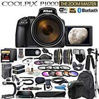 Nikon COOLPIX P1000 125x Optical Zoom Digital Camera Premium Bundle [International Model]