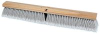 PFERD 89241 Medium Sweeping Broom with Lacquered Hardwood Block, 24" Block Length, 3" Trim Length
