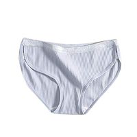 Women's Underwear Seamless Cotton Panties Ladies Solid Color Breathable Briefs Butt Lift Workout Underwear Gray