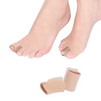 Bunion Corrector, 4 PCS Toe Straightener Splint with Tube Sleeve for Hallux Valgus, Harmmer Toe Pain Relief