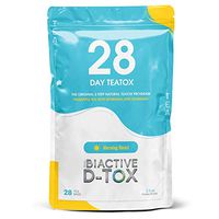 Dual Biactive 28 Day Tea-Tox, All-Natural Cleanse, Weight Loss Tea/Boost Energy Levels & Constipation Relief, Content 28 Tea Bags, 2.3 Oz, Made in USA