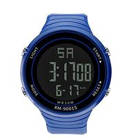 Mens Watches,Fxbar Luxury Men Digital Sports Watch Outdoor Automatic Watch Military LED Waterproof Wrist Watch New(Blue)