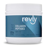 Amazon Brand - Revly Collagen Peptides Powder, Support Healthy Development of Joints, 20 g Collagen per Serving, Gluten Free, Dairy Free, 1 Pound (23 Servings)