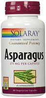 Solaray Gp Asparagus Supplement, 175 mg, 60 Count