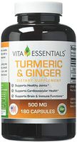 Vita Essentials Turmeric & Ginger 500 Mg Capsules. 180 Count