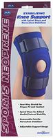 FLA Safe-T-Sport Stabilizing Knee Support, Navy, X-Large