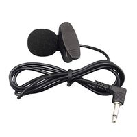 3.5mm Hands Free Computer Clip On Mini Lapel Microphone for PC Notebook Laptop ruiycltd