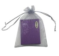 SUNGULF 100pcs Organza Pouch Bag Drawstring 5"x7" 13x18cm Strong Gift Candy Bag Jewelry Party Wedding Favor (Grey)