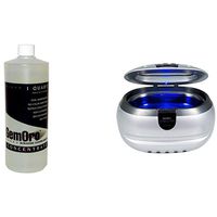 FindingKing Gemoro Sparkle Spa Ultrasonic with Super Concentrate Jewelry Cleaner Solution