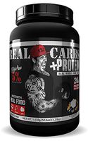 Rich Piana 5% Nutrition Real Carbs + Protein with Real Food Meal Replacement Powder, Complex Carbohydrates, Low Glycemic Recovery, Lean Muscle Mass Gainer, 65.6 oz, 60 Servings (Blueberry Cobbler)