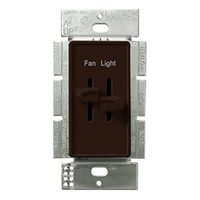 Lutron S2-LFSQ-BR Standard Switches