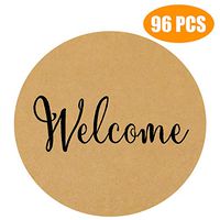 Original Design 96PCS Welcome Stickers,2" Wedding Stickers Labels for Invitation Envelopes for Wedding,Bridal Baby Shower Party Supplies
