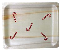 Perfect Stix Perfectware 10 Candy Cane Print 8ct with Candy Canes Printed in red