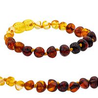 Amberalia Bracelet, GIA Certificated for All Ages - Boost Immune System - Helps in Pain Relief - Polish Rainbow 7.9