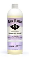 Roux Maison Delicate Laundry Detergent - Odor Eliminator HE Detergent, All Natural Laundry Detergent, Up to 40 Machine Wash Loads or 80+ Hand Washes - Ambrosia 16oz.