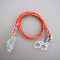 BTE Hearing Aids Clips Safty Protection Accessory Commonly Used for Children & Adults (Orange)