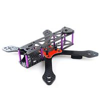 Crazepony Martian II RX255 FPV Racing Drone Carbon Fiber Quadcopter Frame Like QAV250 etc (4MM)