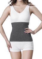 Kidney Warmer Lumbar Supports Abdominal Band Hip Waist Supports Kidney Protection Jersey Band Back Warmer Elastic Lower Waist Support Belt Compression Wool Warming Belt Body Warmer Wrapper Gift