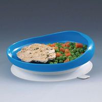 Ableware Scooper Plate with Suction Cup Base