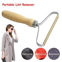 ENFLNI Portable Lint Remover - Clothes Fuzz Shaver - Reusable Double Sided Lint Remover Travel Brush for Removing Lint Dust in Clothes and Furniture