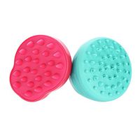 Body Massage Brush, Shampoo Brush with Silicone, Improves Skin's Health and Beauty, Shampoo Scalp Washing Hair Comb Shower Bathing Slimming