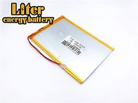 BIHUADE 3.7V 4600mAh 2599150 Polymer Lithium Li-ion Battery Rechargeable Lithium Polymer Li-Po Battery for MP4 GPS MP3 Bluetooth Stereo DIY Gift (2599150)