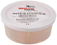 Sammons Preston Micro-Fresh Putty, Antibacterial, Antifungal, and Antimicrobial Therapy Putty for Hands and Feet Exercises, Color Coded Non-Toxic Clay, Supersoft, Tan, 4 Ounces