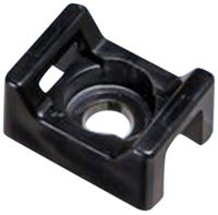 Panduit SGTM2S8-C0 Super-Grip Calbe Tie Mount, Screw Applied, #8 Screw Mounting Method, 0.33" Counterbore Diameter, 0.34" Height, 0.48" Width, 0.66" Length (Pack of 100)