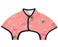 George Jimmy Prevent Arthritis Pain Thin Shoulder Warmers Cardigan Shrug with Collar XXL Size(Light Pink)