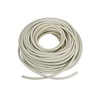 CanDo Exercise Tubing, Resistance Level 6, Latex Free, 100 ft, Silver