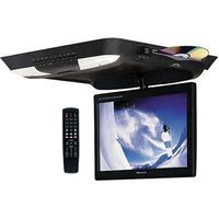 POWER ACOUSTIK PMD-102CMN 10 2/10" Widescreen Thin Combo Flip Down Swivel Monitor with DVD Player