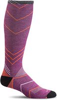 Sockwell Women's Incline Knee High Moderate Graduated Compression Sock, Violet - S/M