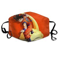 SSUJ7 Dragon Ball-Goku Men Women Adjustable Earloop Mouth Guard Anti-Dust Washable Reusable Mouth Guard for Kids Teens Adults Anti Pollution,Anti-smog