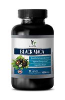 Energy Support Supplement - Black MACA 1000MG - Boost Performance and Drive - Black maca Root Pills - 1 Bottle 90 Vegetable Capsules