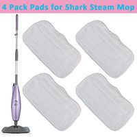4pcs Replacement Microfiber Pads For Shark Steam Mop S3251 S3101 XT3010 SE200