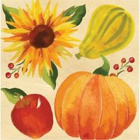 Harvest Abundance Lunch Napkins