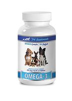 PET SUPPLEMENTS dog dry skin - Omega 3 - Advanced Complex - Health & Wellness - For Dogs - dog omega 3-1 Bottle (180 Softgels)
