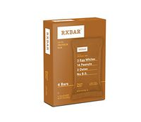 RXBAR Whole Food Protein Bar, Peanut Butter, 4 Count