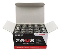 9V Alkaline Battery (10-Pack) - by ZEUS