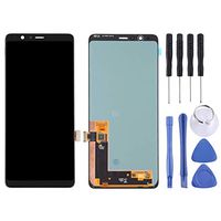 JUNXI Phone case Phone Cover LCD Screen and Digitizer Full Assembly for Galaxy A9 Star / G8850 / A8 Star(Black) High Recommended (Color : Black)