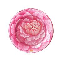 Caspari Camellias Paper Salad & Dessert Plates, 8 Per Package